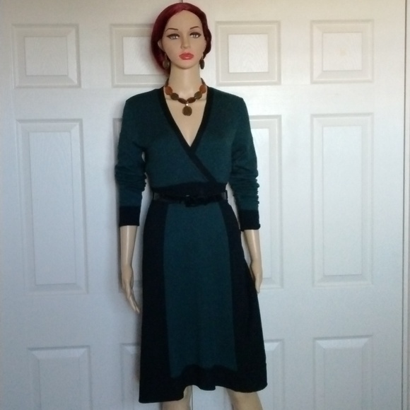 Alfani color block knit dress - Picture 2 of 8
